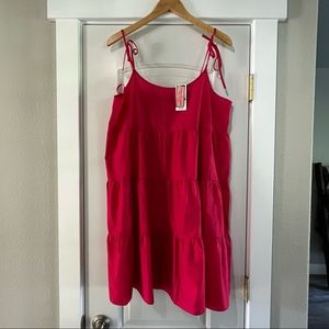 Vineyard Vines Tiered Bow Strap Dress